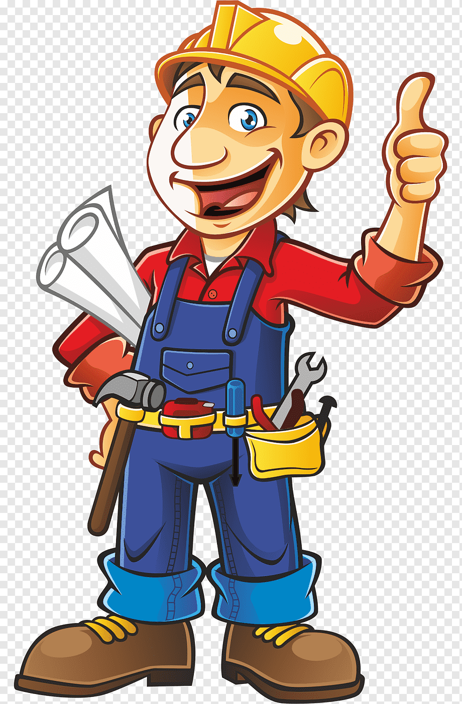 Строитель мультяшный