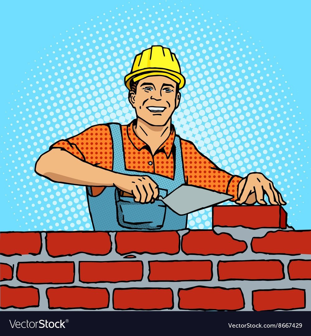 Каменщики картина