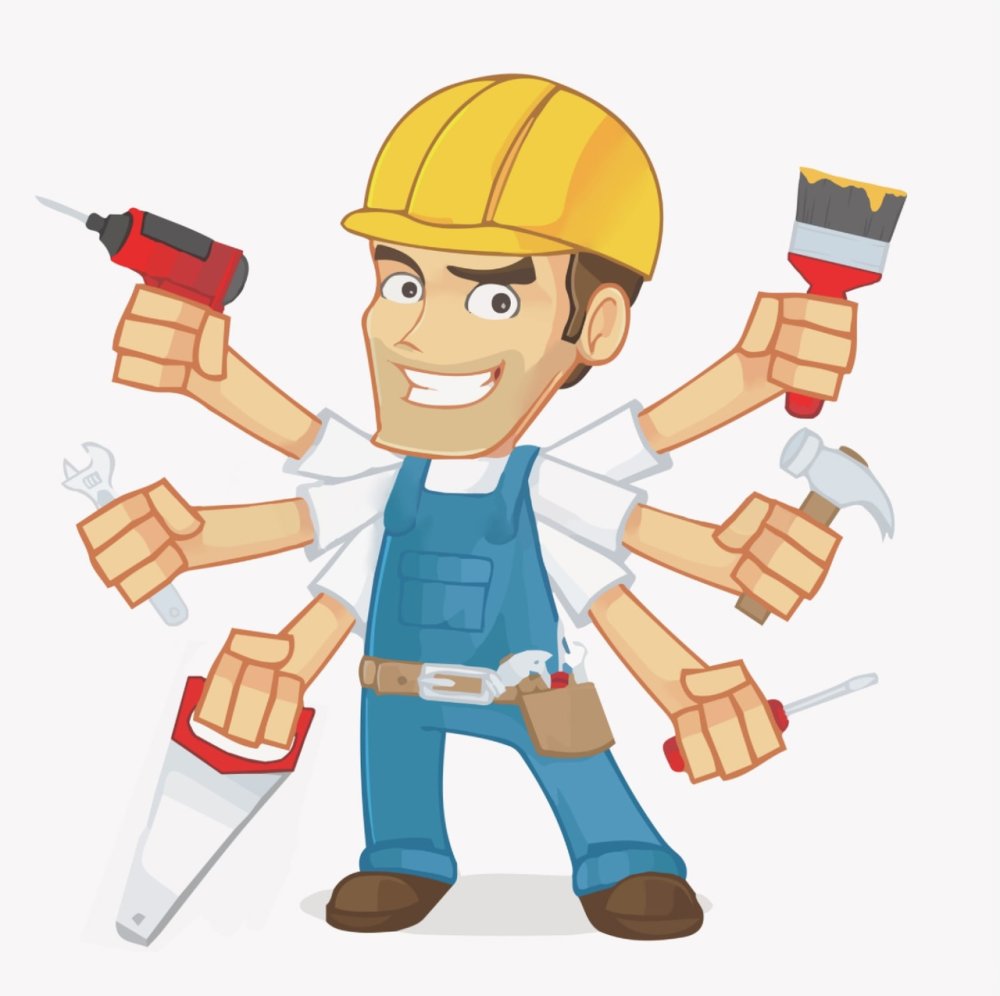 Строитель иллюстрация
