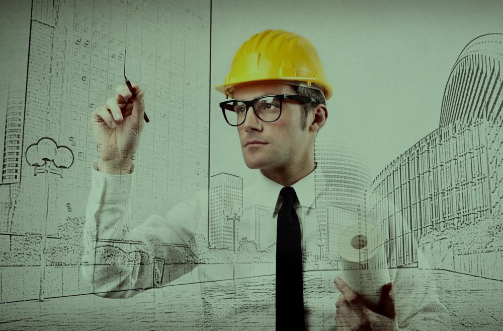 Рабочие на стройке