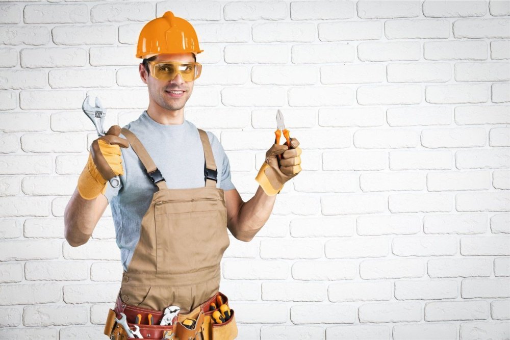 Мужчина Строитель