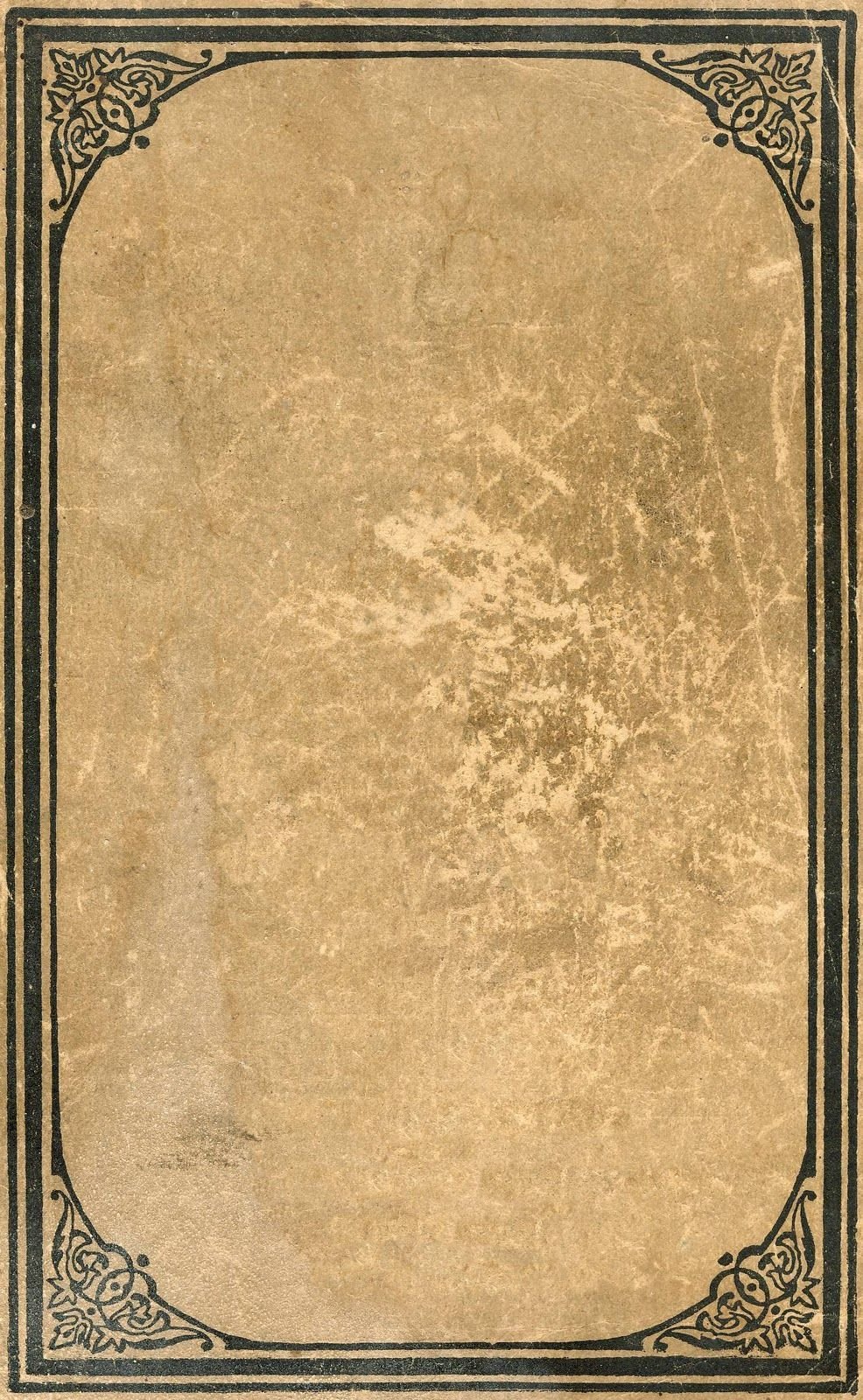 Старая бумага с орнаментом