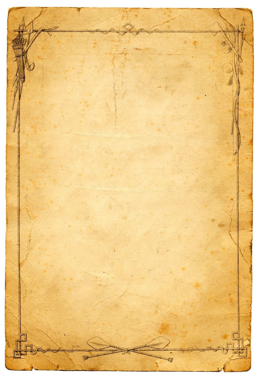 Старая бумага для письма