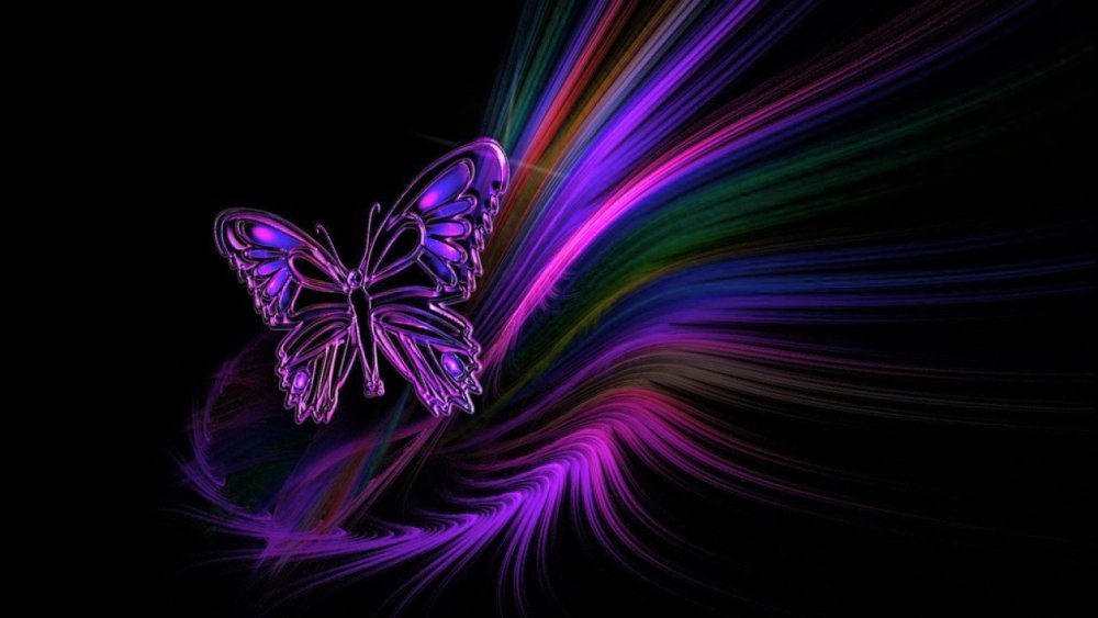 Бабочка абстракция