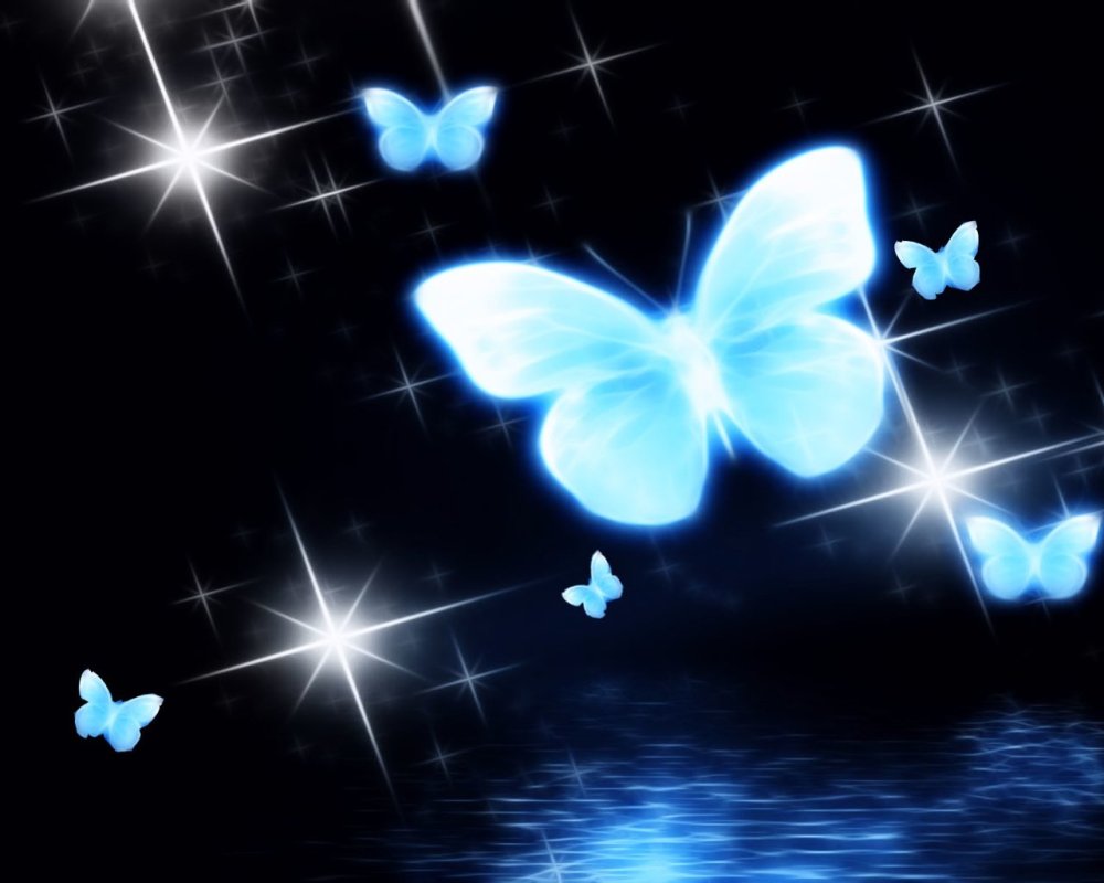 Неоновые бабочки