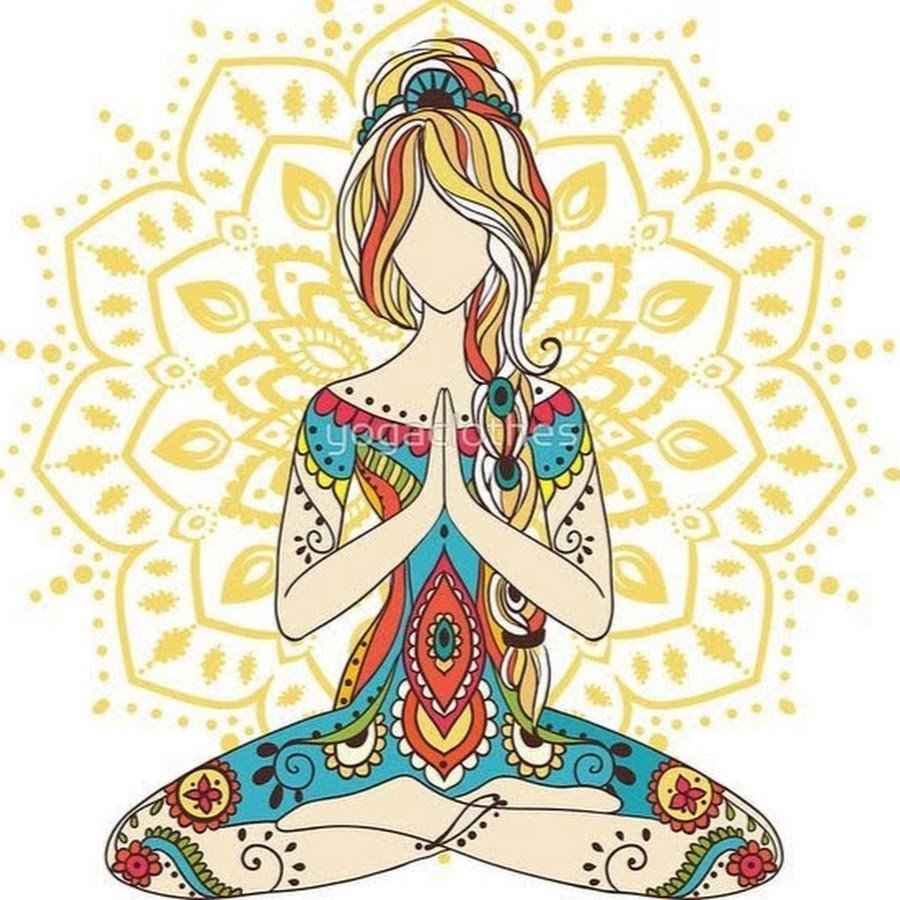 Медитация иллюстрация