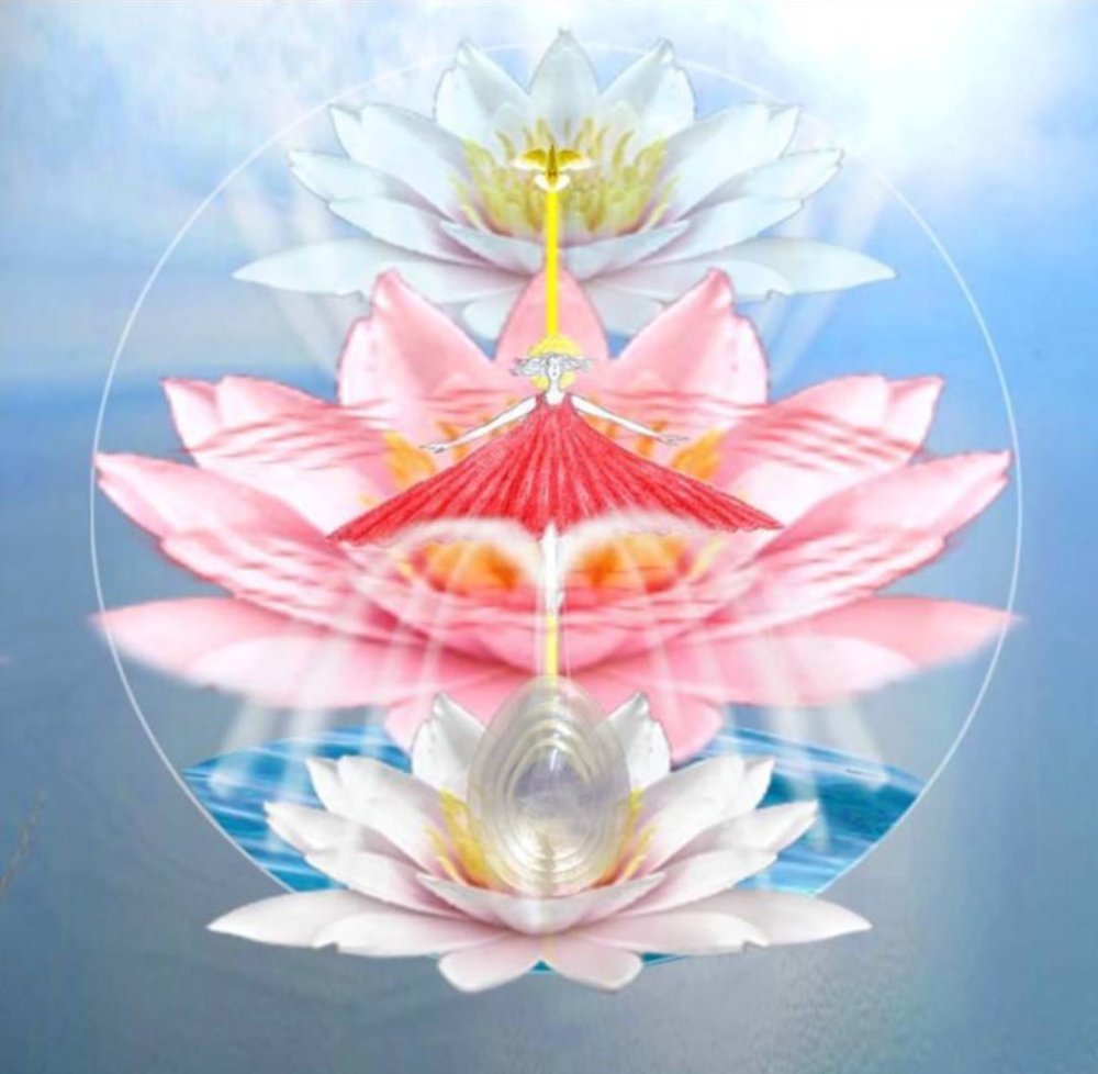 Йог акварель