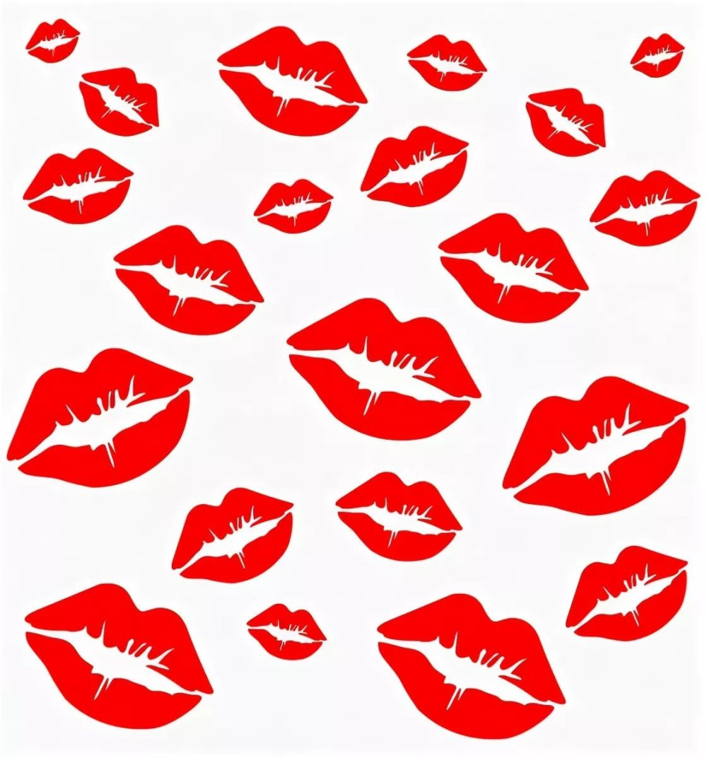 Много поцелуев