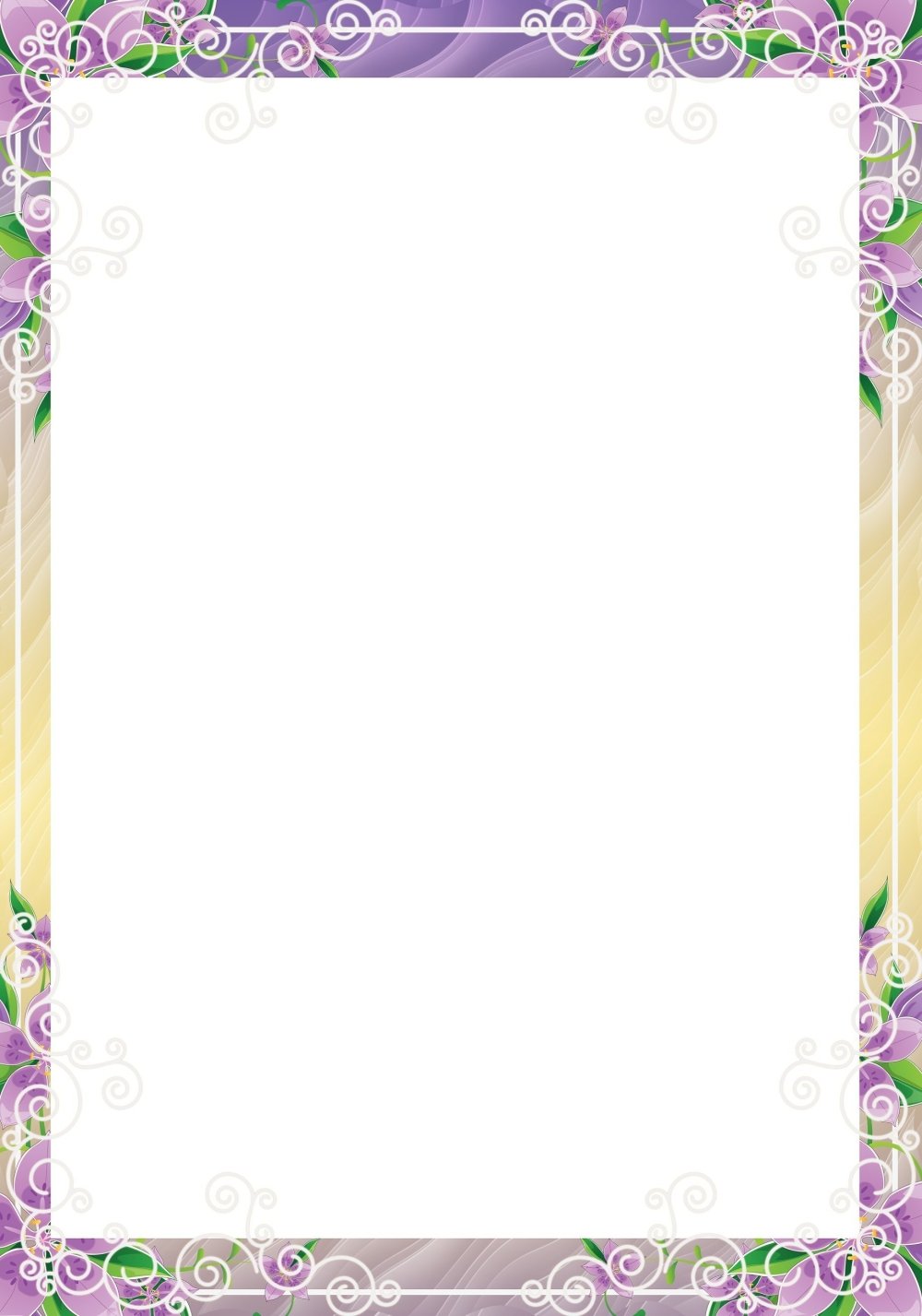 Рамка растения