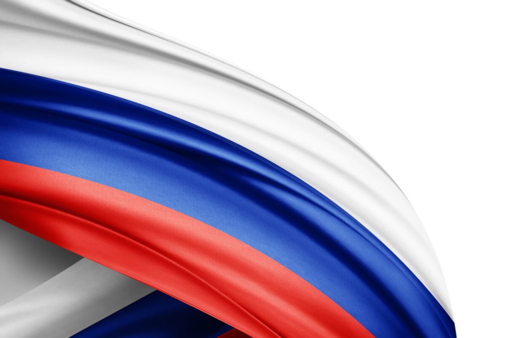 Российский Триколор абстракция