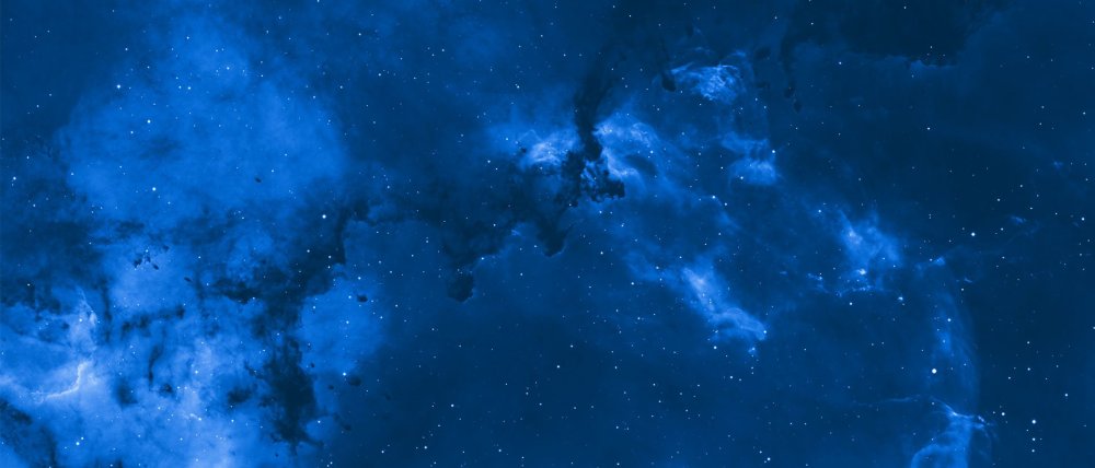 Красно синий космос