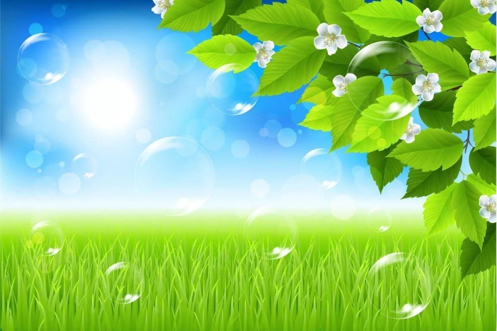 Весенний фон