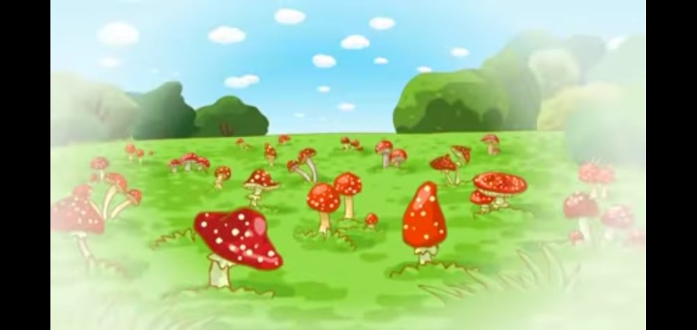 Мультяшный пейзаж