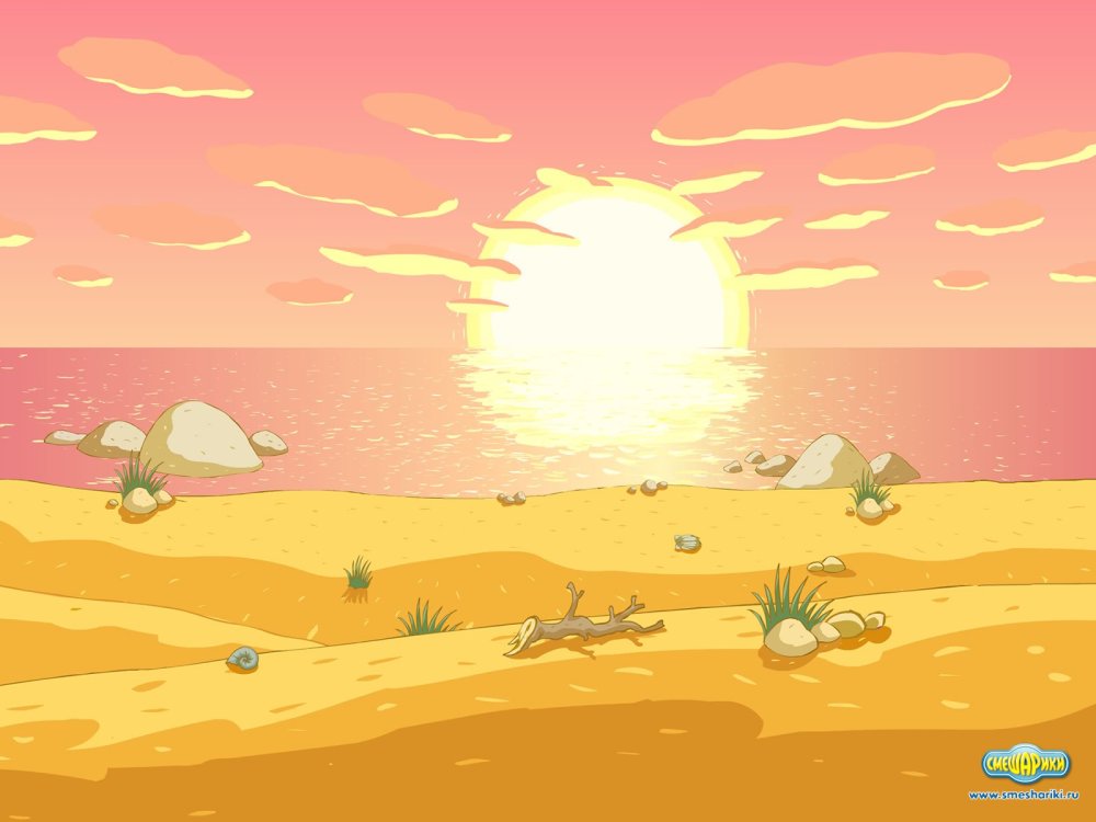 Ночное небо Смешарики