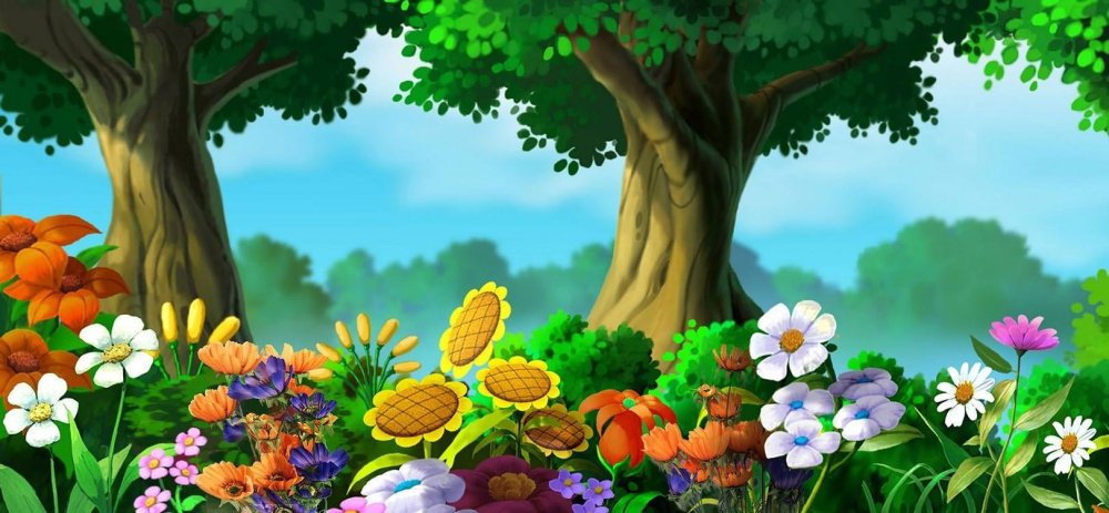 Мультяшный фон