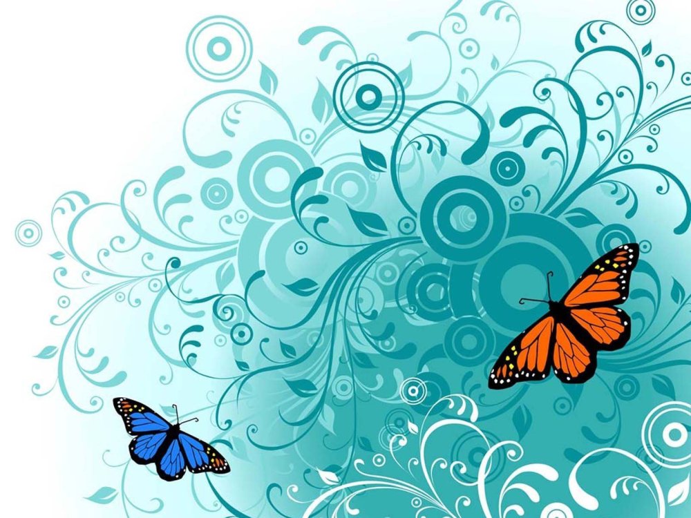 Бабочка рисунок