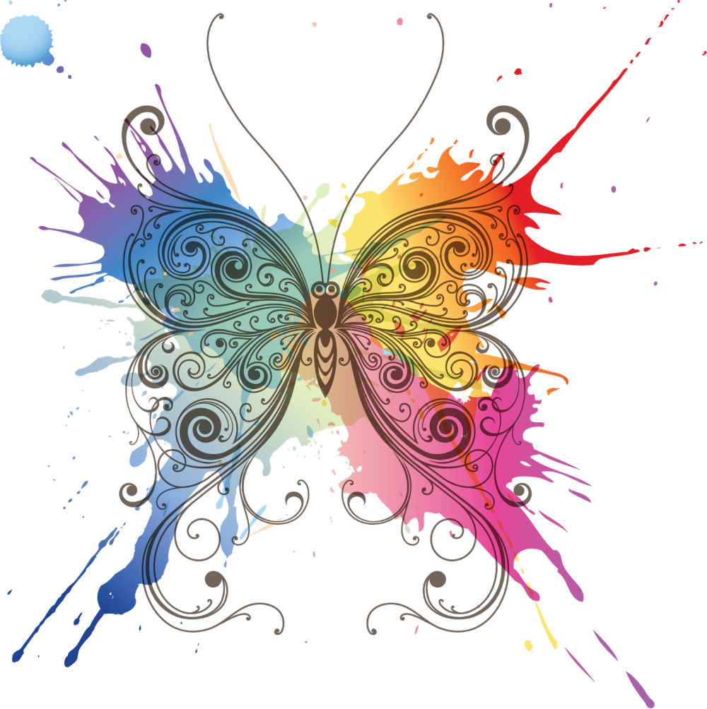 Фиолетовые узоры