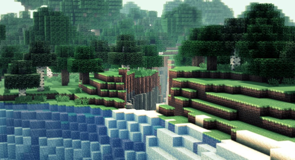 Окно в стиле майнкрафт