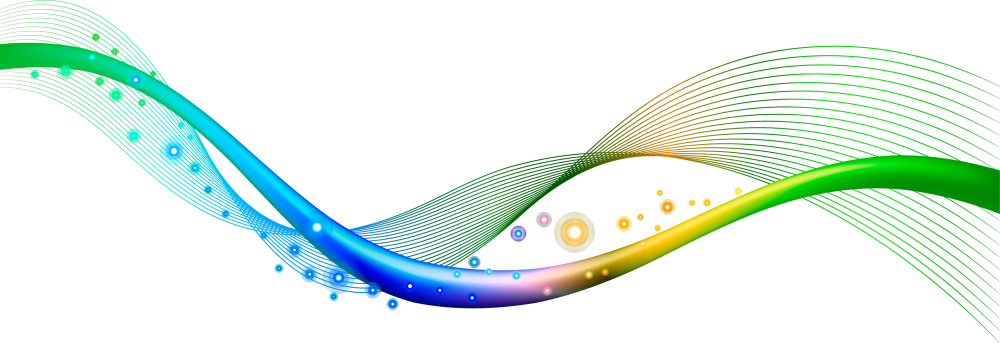 Красивая волнистая линия