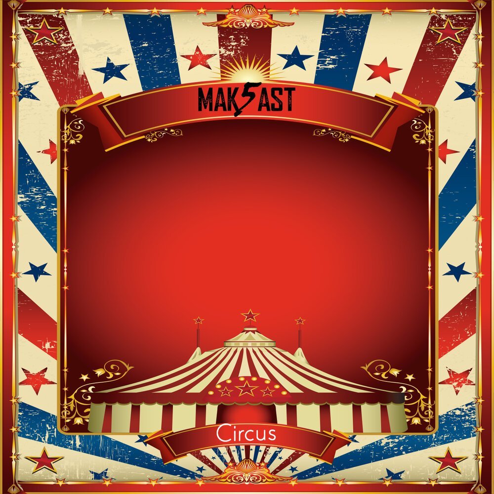 Рамка в стиле цирк