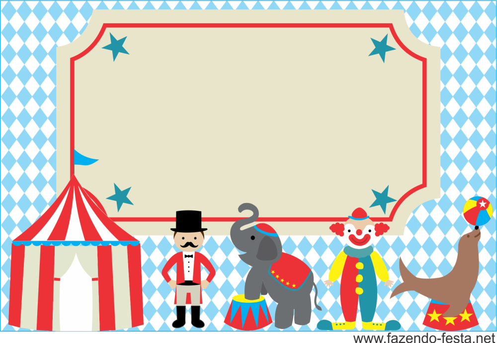 Фоторамка цирк