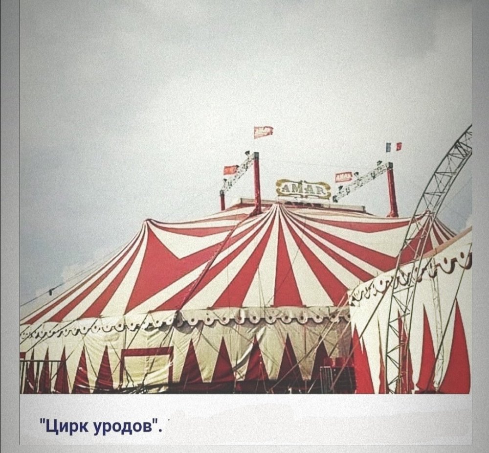Купол цирка шапито Винтаж