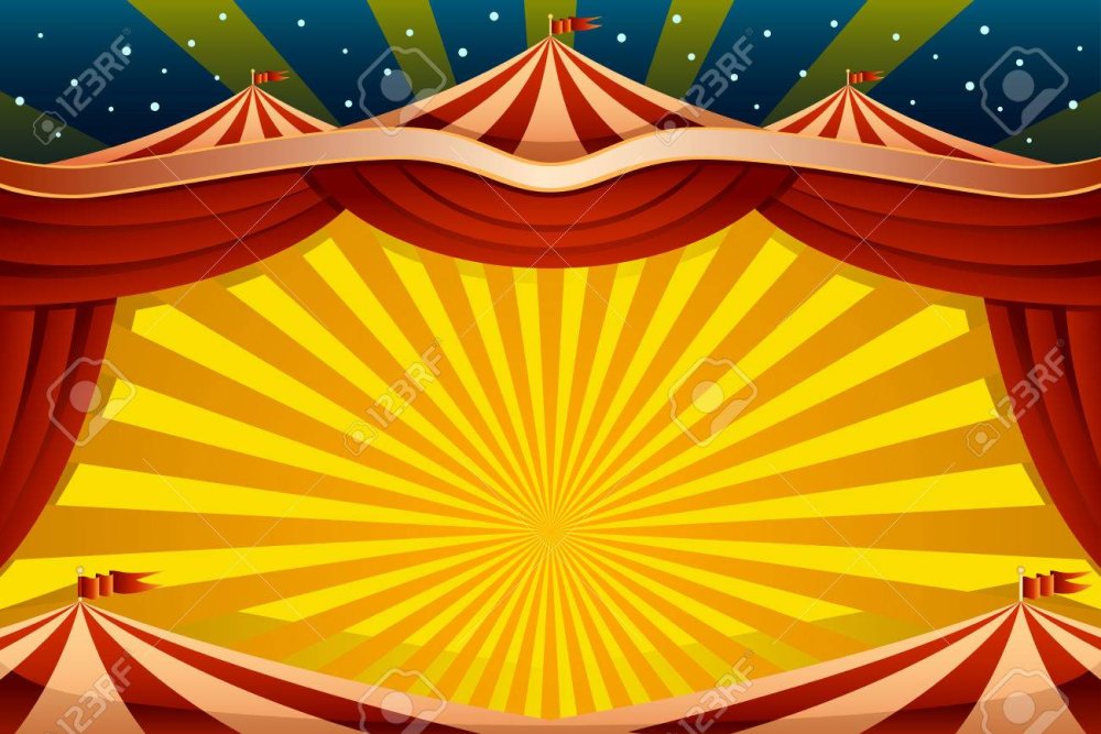 Купол цирка фон
