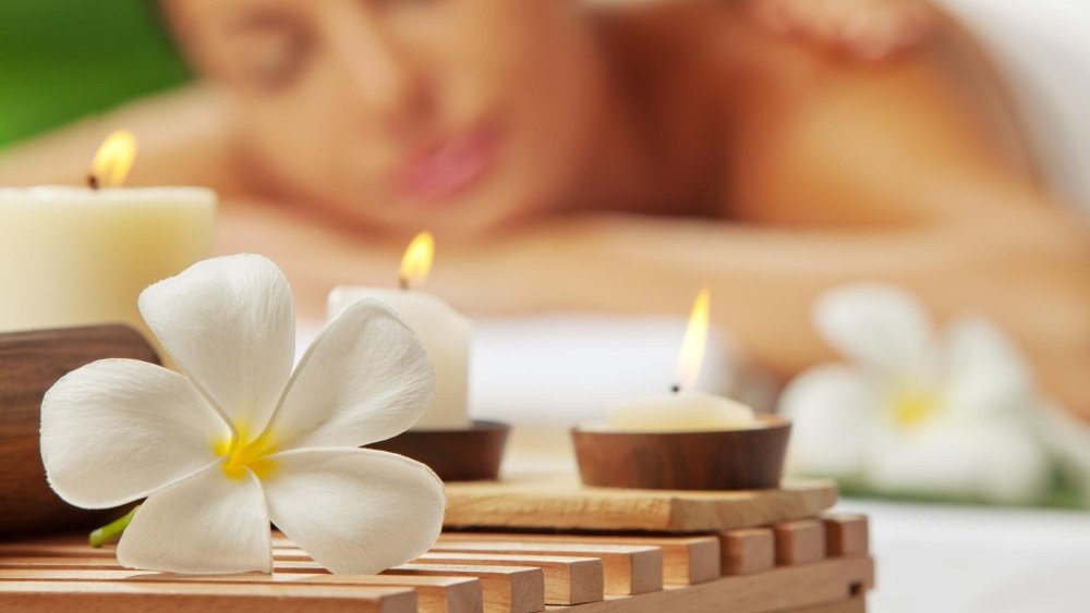 Фон для визитки массаж