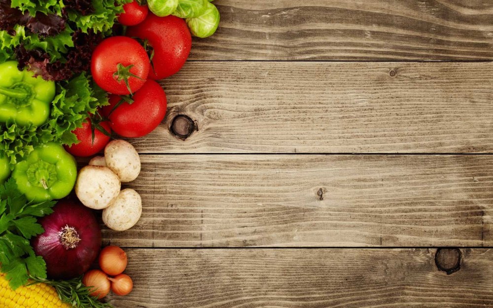 Свежие овощи и фрукты