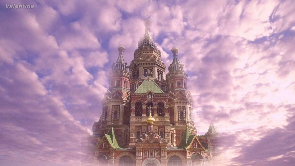 Церковь в облаках