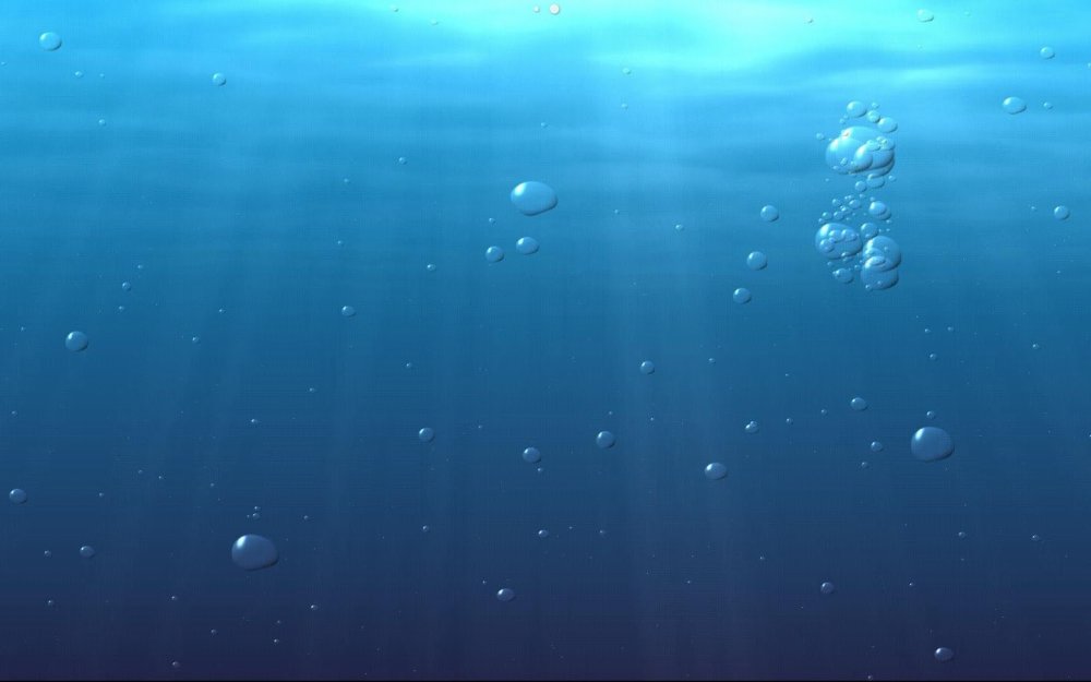 Пузыри под водой