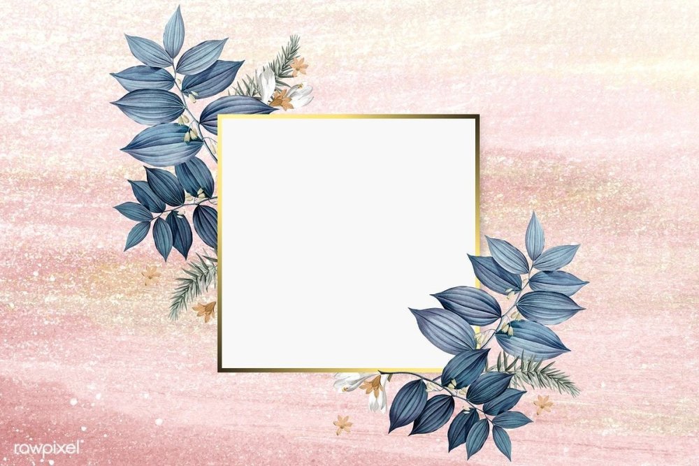 Фон для свадебного приглашения голубого цвета