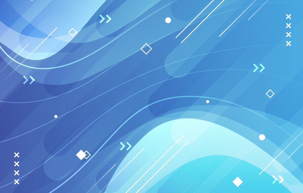 Голубой фон для презентации