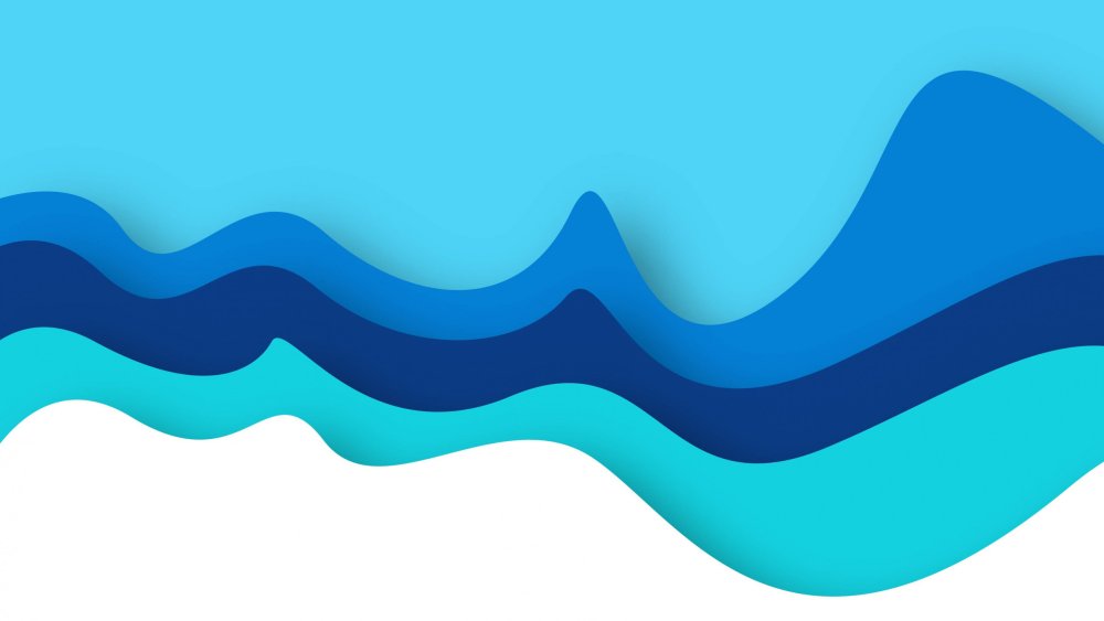 Голубые полоски для волн