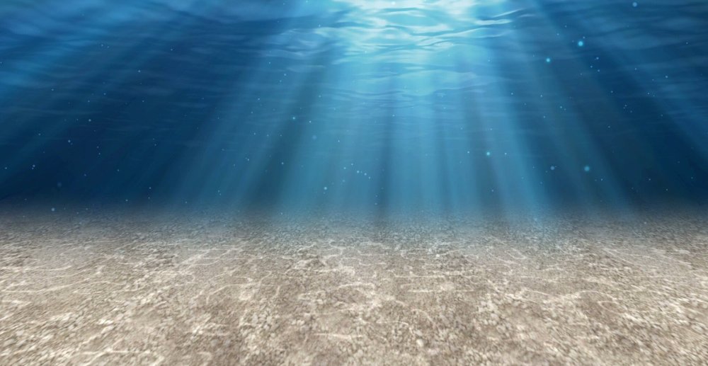 Песчаное дно океана