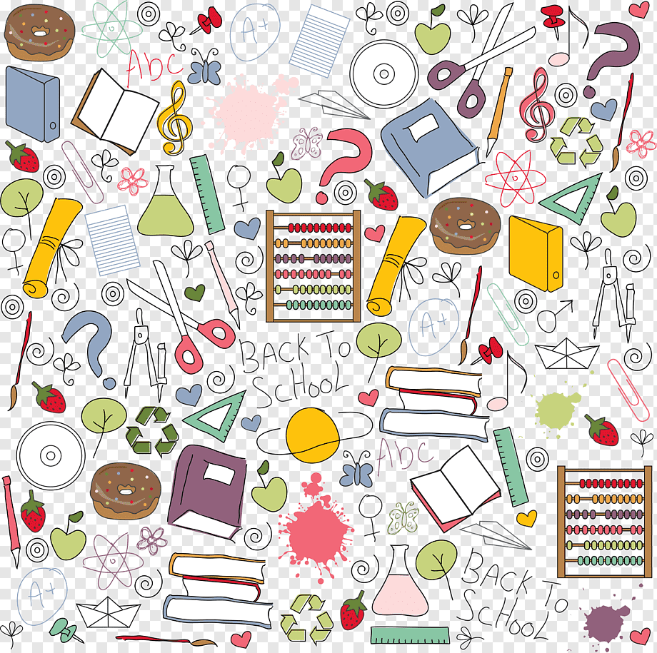 Школьные предметы для скрапбукинга