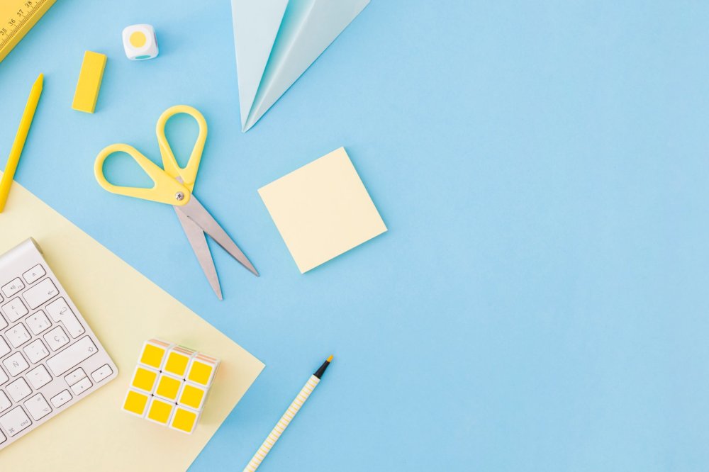 Фон канцелярские принадлежности