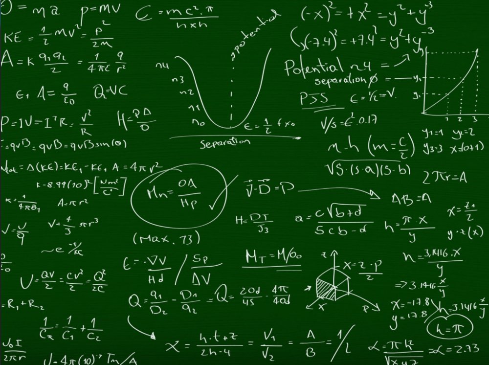 Математический фон для фотошопа