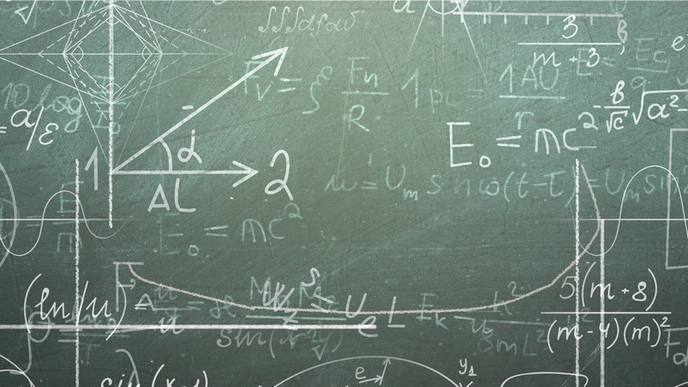 Формулы на доске