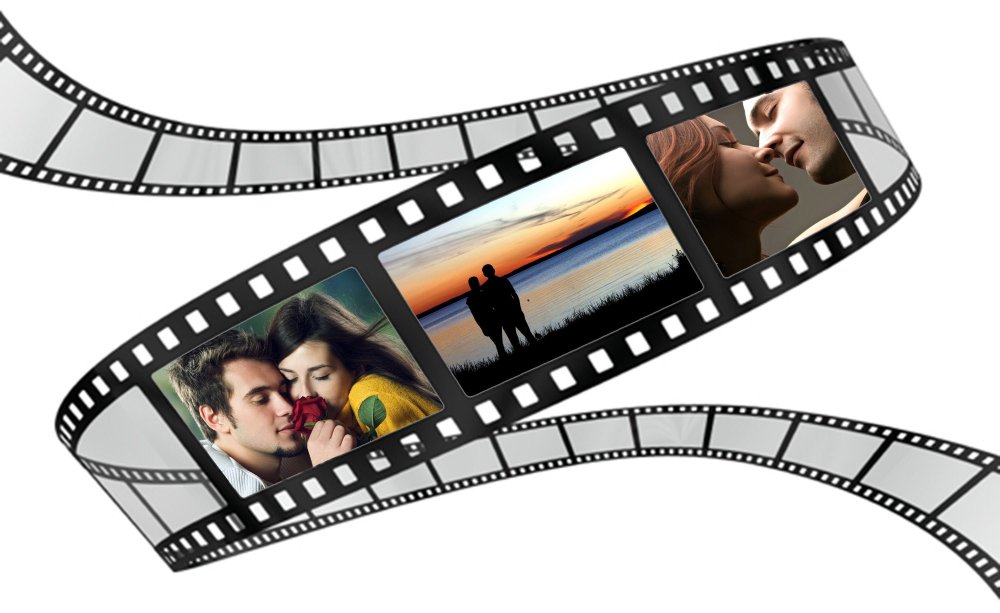 Кинопленка с кадрами