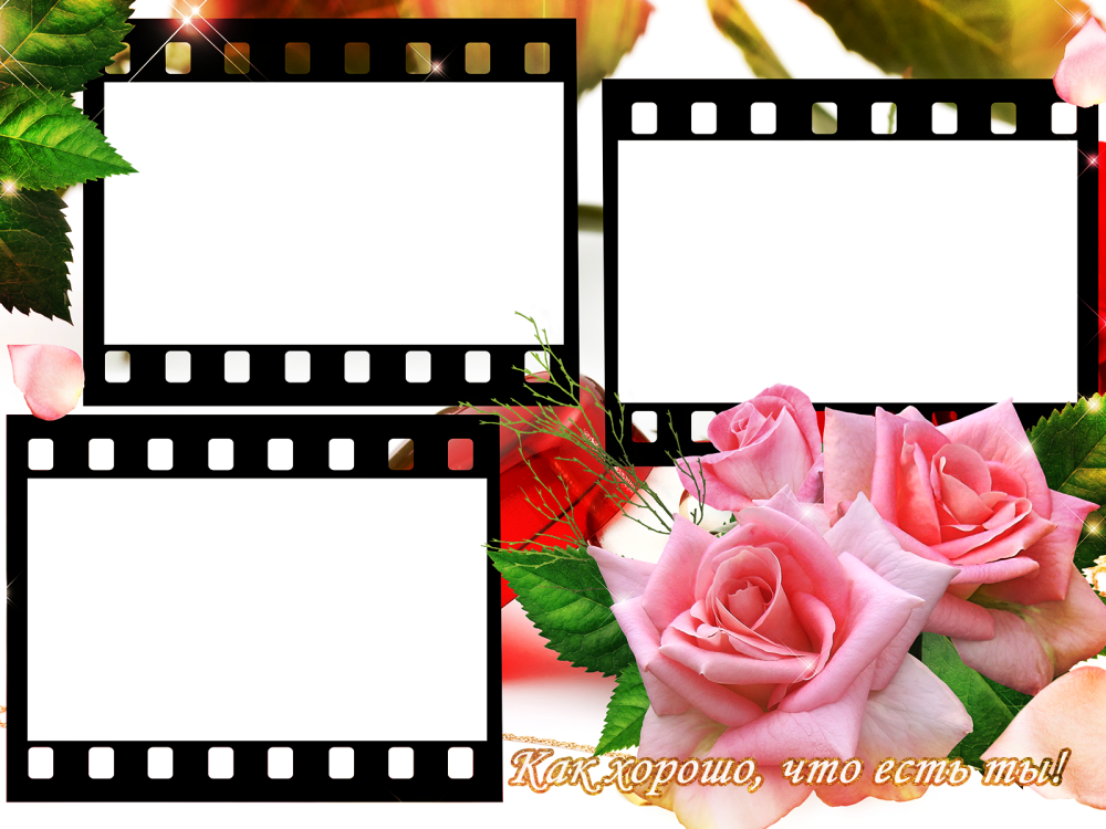 Фотопленка рамка для коллажа