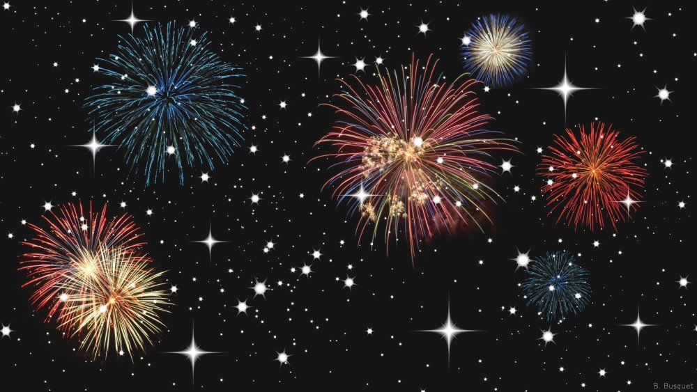 Анимационный салют