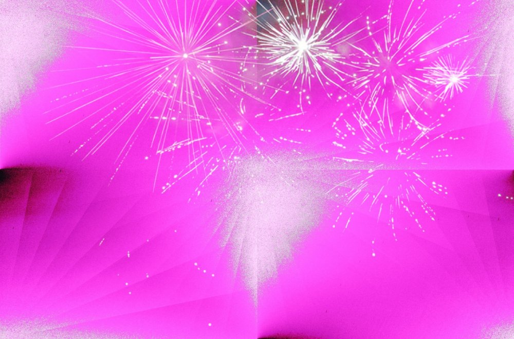 Салют на прозрачном фоне