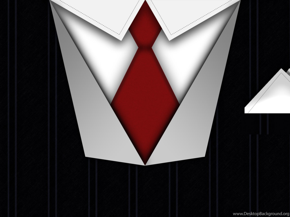 Галстук на черном фоне