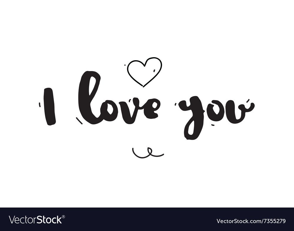 Сердце с надписью