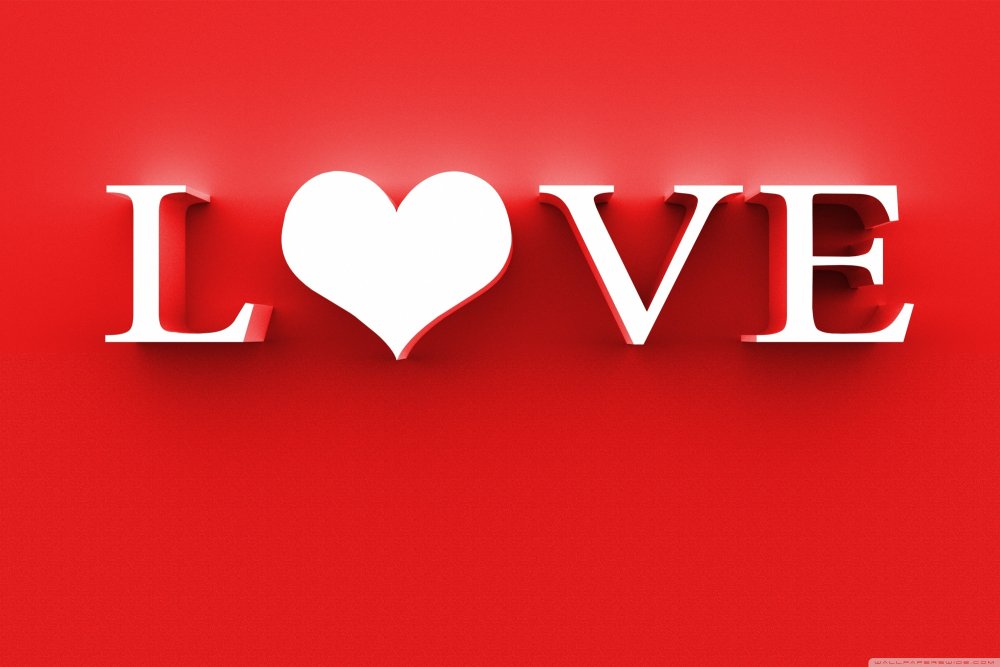 Много надписей я тебя люблю