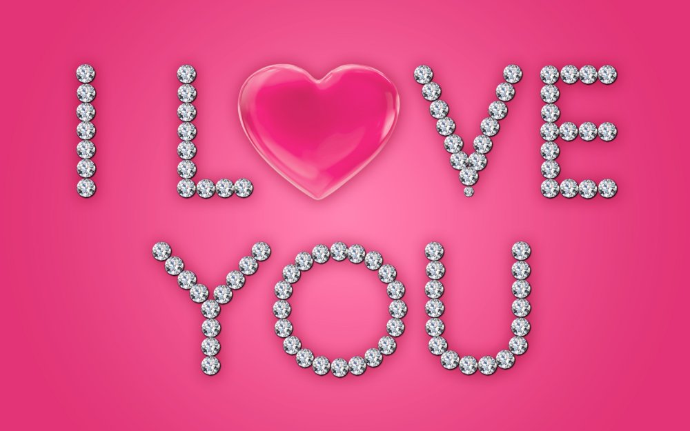 Сердечки с надписями