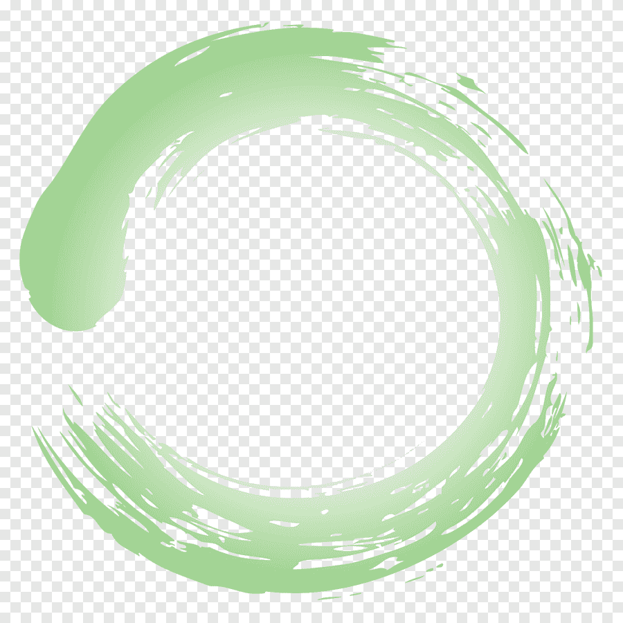 Мазки кистью по кругу