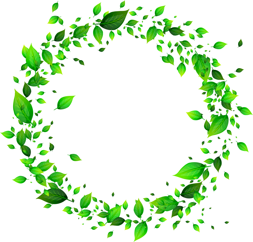 Рамка с листочками