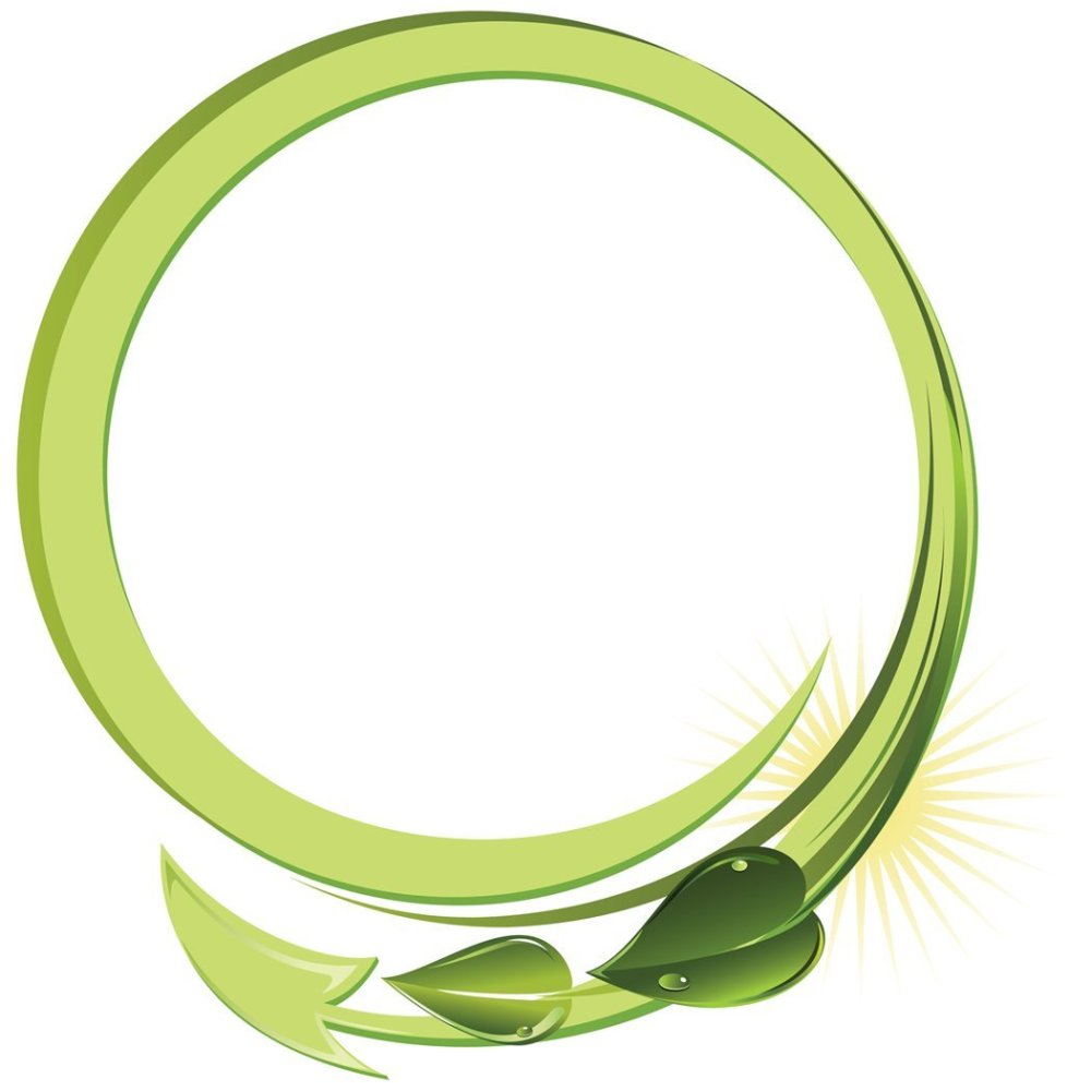 Круглая рамка для логотипа